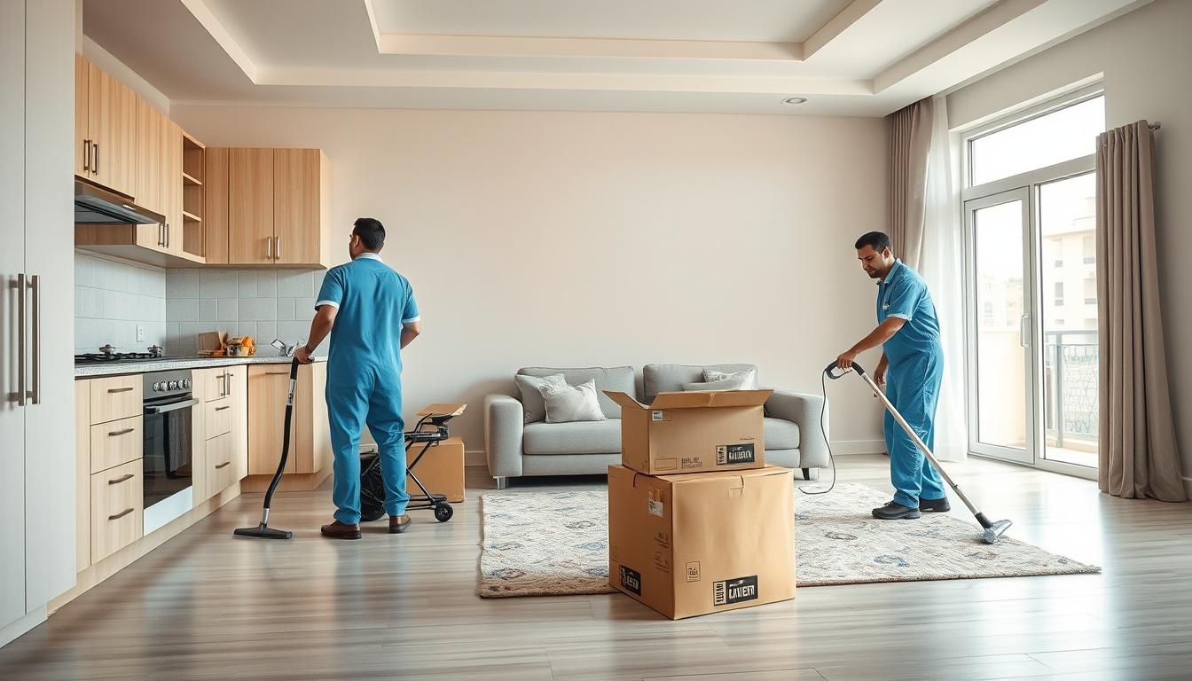 Move-in and move-out cleaning
